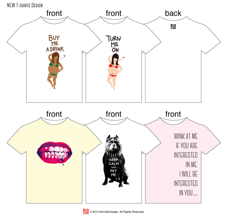 Graphic design for Tーshirts